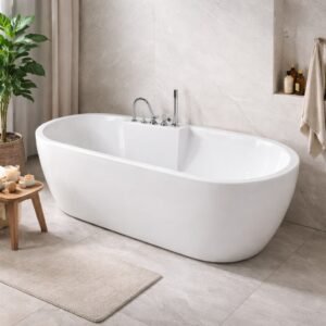 5.6 x 2.6 Ft Free Standing Bathtub