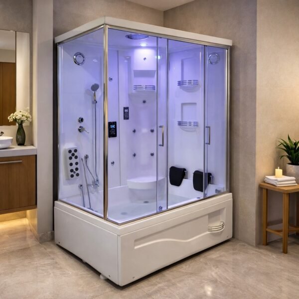 6 x 4 Ft Multi Bath Shower Cabin with Bathtub