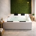6 x 5 Ft Fully Loaded Jacuzzi Bathtub