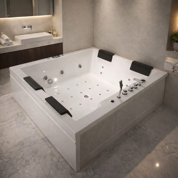 6 x 5 Ft Fully Loaded Jacuzzi Bathtub