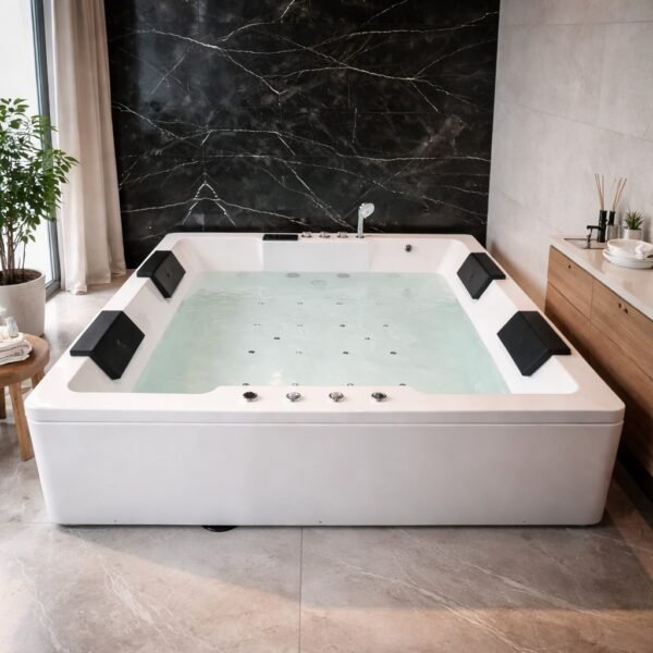 6 x 6 Ft Fully Loaded Jacuzzi Bathtub