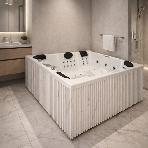 6 x 6 Ft Luxury Spa Jacuzzi