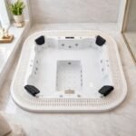 8.8 x 8.8 Ft Luxury Spa Jacuzzi