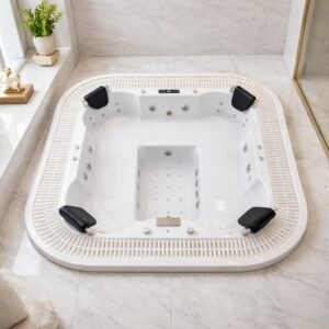 8.8 x 8.8 Ft Luxury Spa Jacuzzi