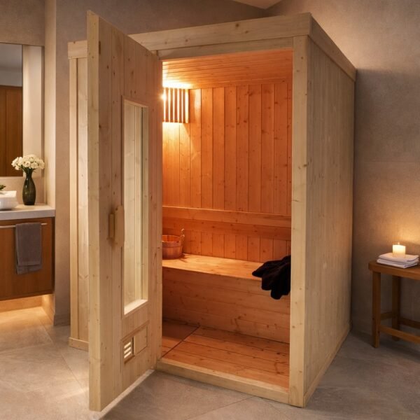 6 x 4 Ft Steam Bath & Commercial Sauna Combo Room